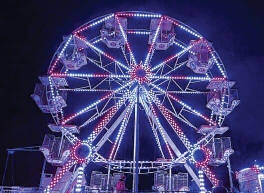 Standard Ferris Wheel Rental ( English Wheel ) rental for events in Los Angeles, Orange County, and nationwide