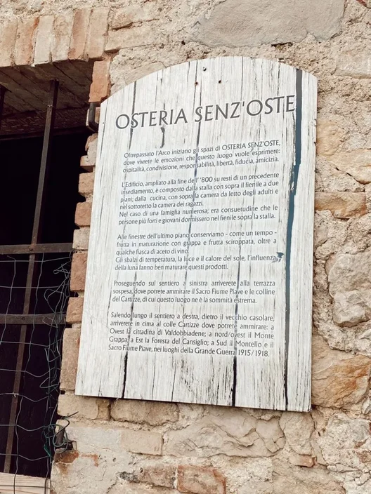 Valdobbiadene e l'osteria senz'oste