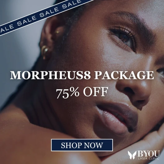 Morpheus8 75% off Banner