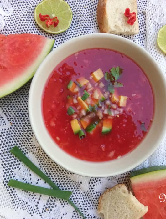 gaspacho with chiili kick