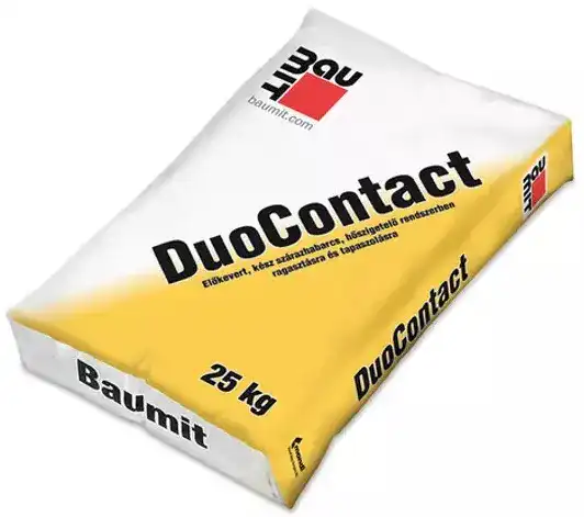 Baumit DuoContact hőszigetelő ragasztó és ágyazó 25 kg