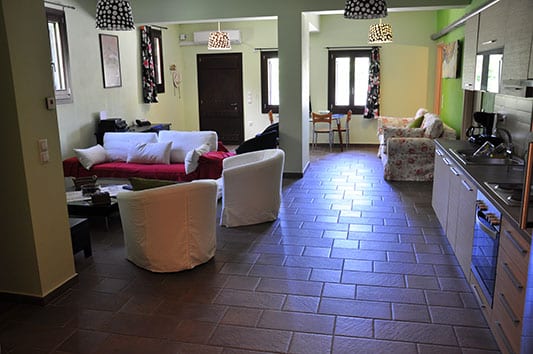woodland villa in Pelion