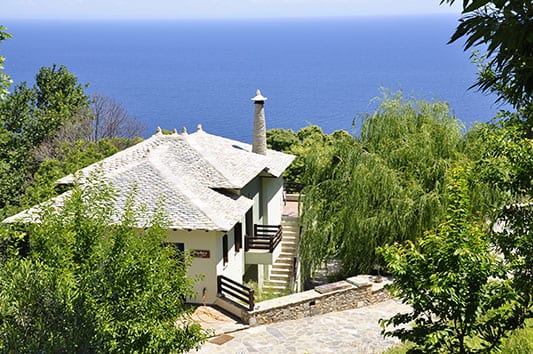woodland villa in Pelion