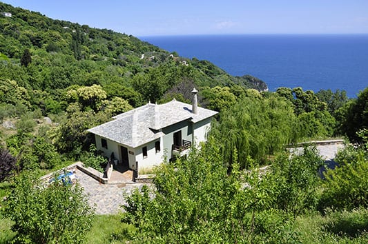 woodland villa in Pelion