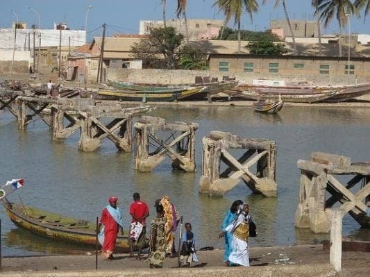 Balade à Guet Ndar, le quartier des pêcheurs de Saint-Louis — Sénégal