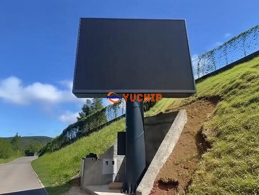 Portugal Azores Outdoor LED Display - YUCHIP Eco Pro Series installed in coastal environment