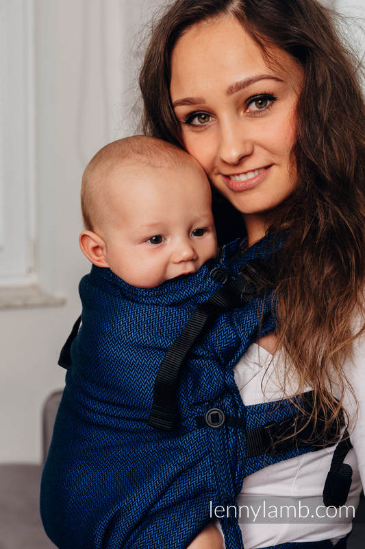 LennyUpGrade - mała jodełka kobalt | LennyLamb