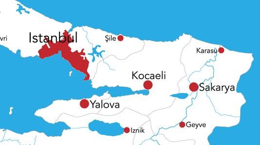 İzmit'e Yakın Gezilecek Yerler