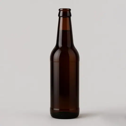 Botella de cerveza ámbar estilo Varsovia de 500 ml