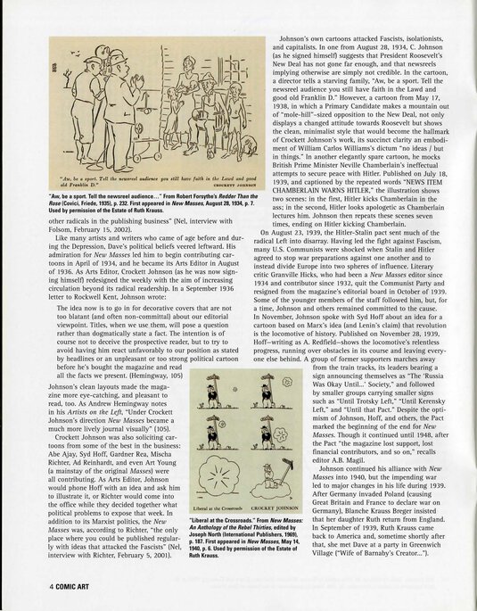 Philip Nel, "Crockett Johnson and the Purple Crayon: A Life in Art," Comic Art 5 (Winter 2004), p. 4