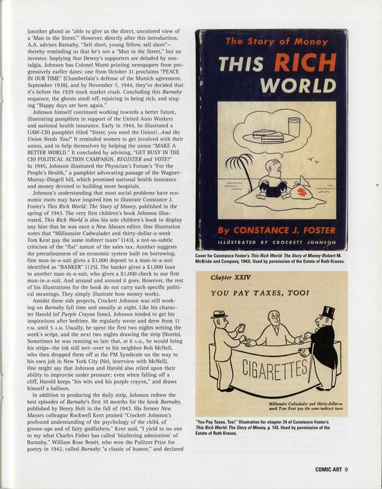 Philip Nel, "Crockett Johnson and the Purple Crayon: A Life in Art," Comic Art 5 (Winter 2004), p. 9