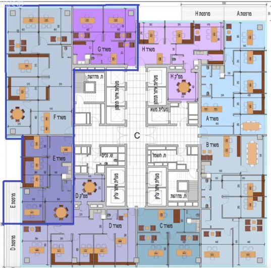 משרדים בסר סיטי פתח תקווה