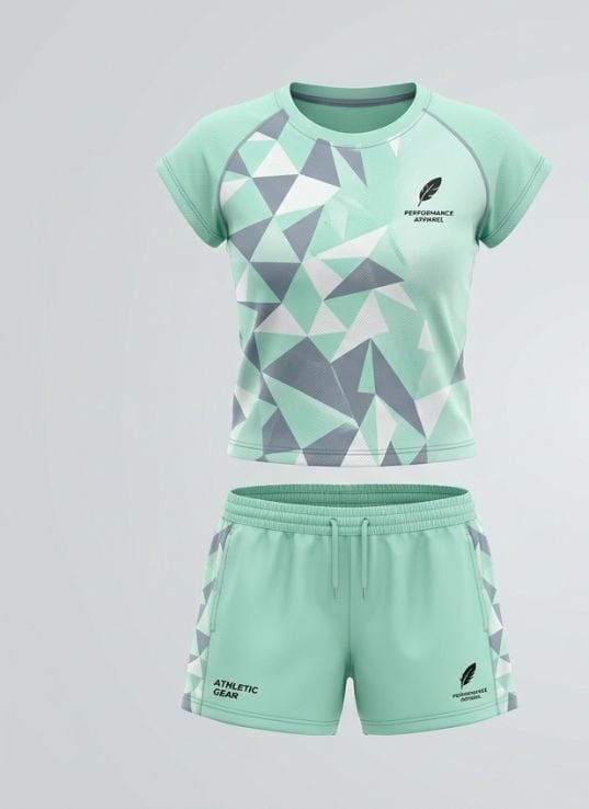Aero Mint Badminton Jersey