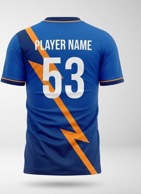 Azure Volt Badminton Jersey - Image 2