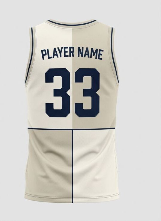 Ivory Quarter Basketball Jersey - Image 2