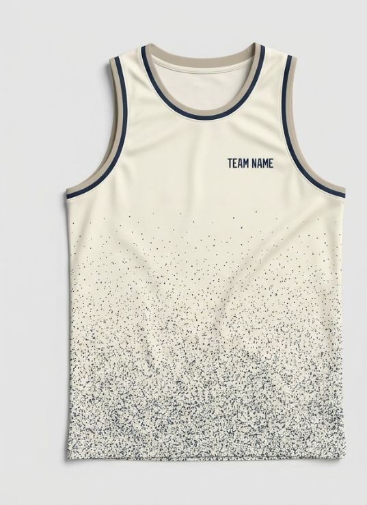 Ivory Static Basketball Jersey