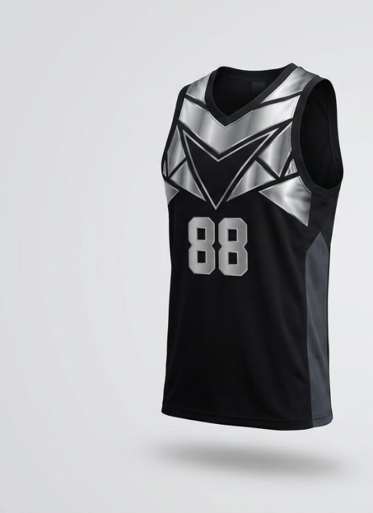 Night Chrome Basketball Jersey
