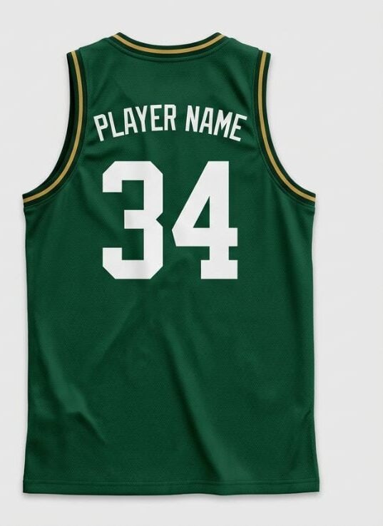 Bottle Chevron Basketball Jersey - Image 2