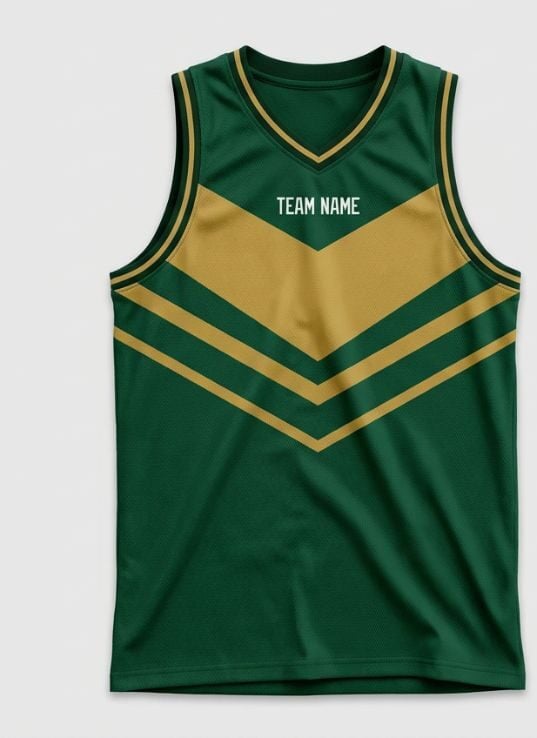 Bottle Chevron Basketball Jersey
