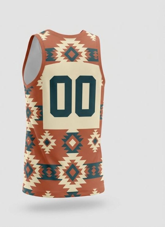 Aztec Court Basketball Jersey - Image 2