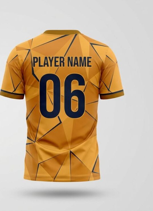 Amber Crystal Cricket Jersey - Image 2