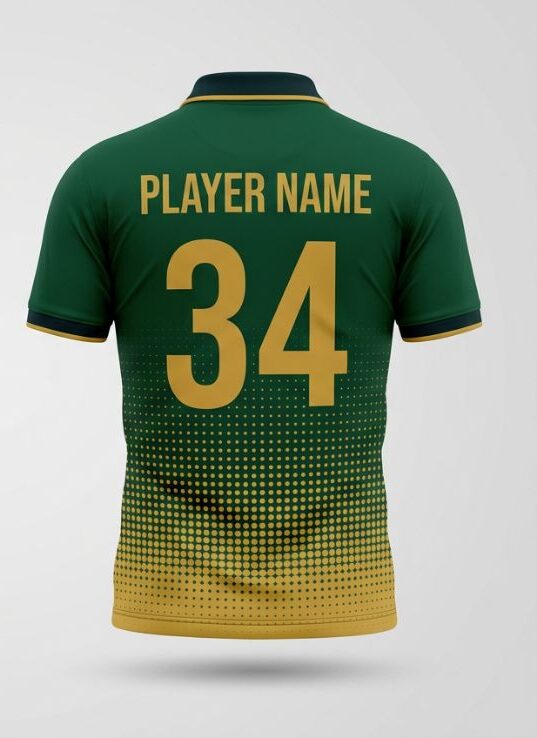 Bottle Halftone Cricket Jersey - Image 2
