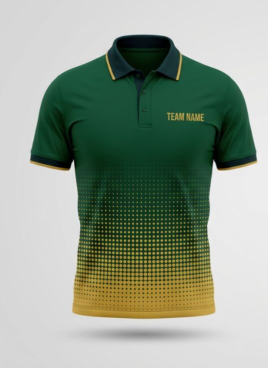 Bottle Halftone Cricket Jersey