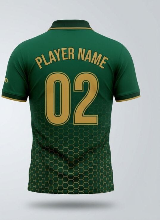 Bottle Hex Cricket Jersey - Image 2