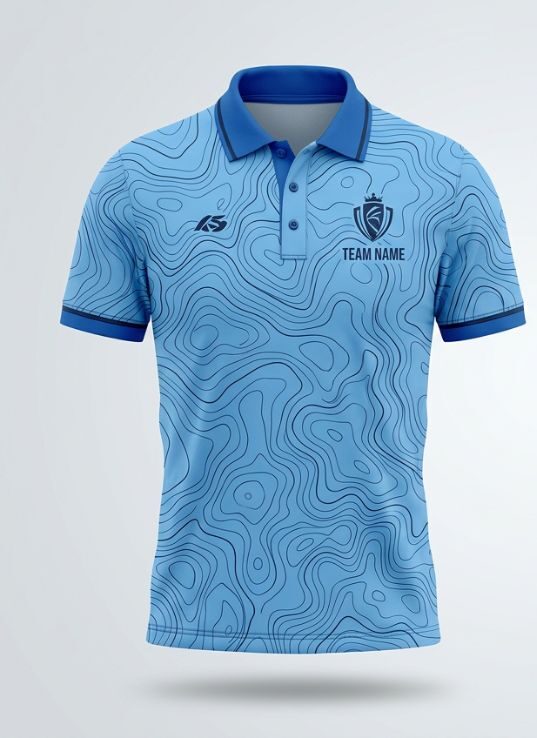 Sky Topo Cricket Jersey