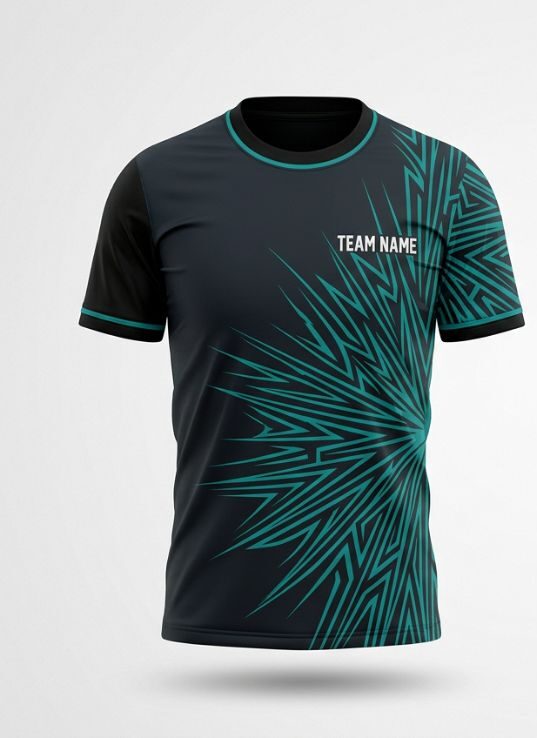 Charcoal Tribal Cricket Jersey
