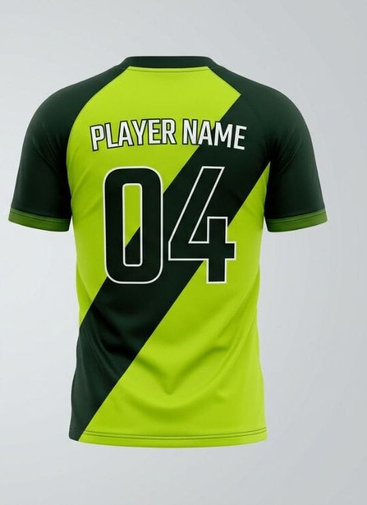 Lime Sash Esports Jersey - Image 2