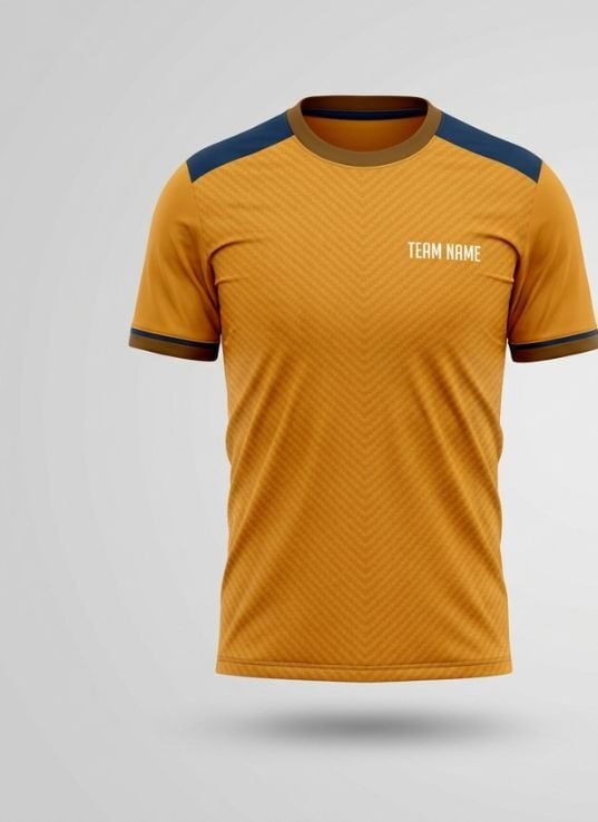 Amber Carbon Football Jersey