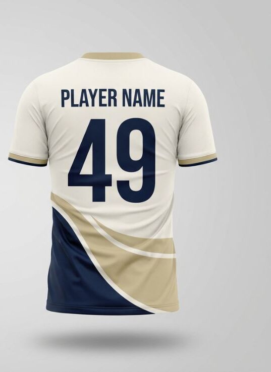 Ivory Wave Football Jersey - Image 2