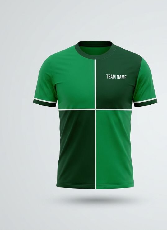 Emerald Block Football Jersey