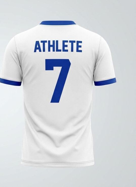Blue Falcon Football Jersey - Image 2