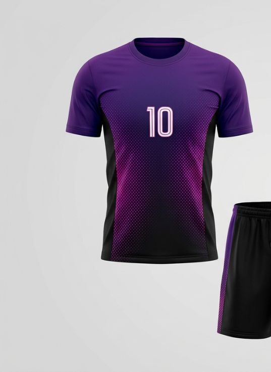 Dusk Halftone Football Jersey