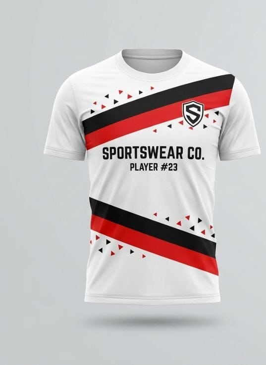 Redline Ribbon Football Jersey