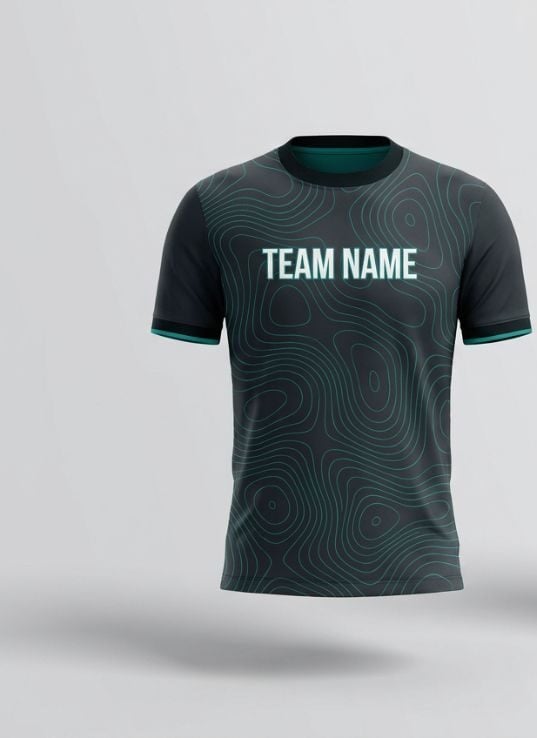 Charcoal Topo Football Jersey