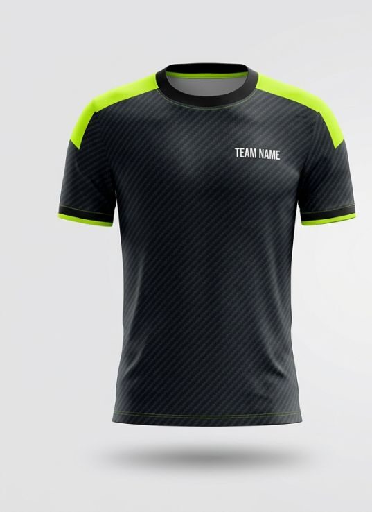 Nightvolt Carbon Football Jersey