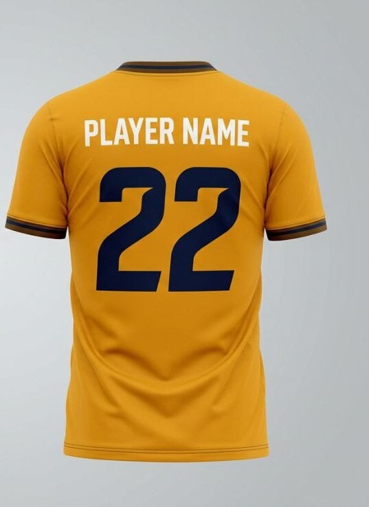Amber Chevron Volleyball Jersey - Image 2