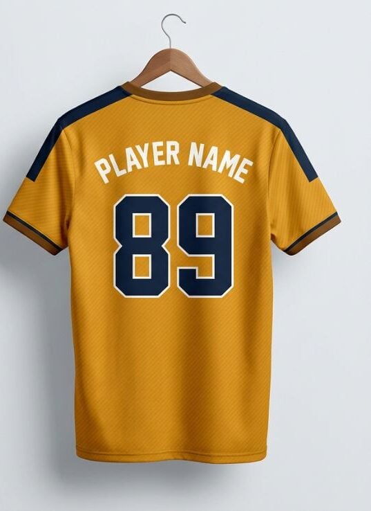 Amber Carbon Volleyball Jersey - Image 2