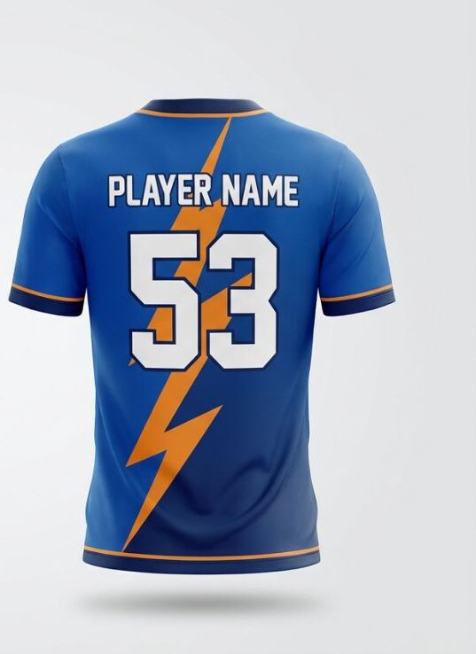 Azure Volt Volleyball Jersey - Image 2