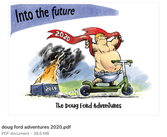 The Doug Ford Adventures 2020 eBook