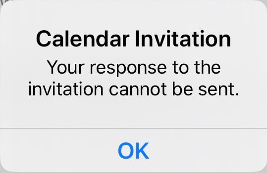 Calendar-Invitation-Your-response-to-the-invitation-cannot-be-sent-pop-up-error-on-iOS-iPhone