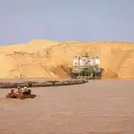 La plus grosse drague minière au monde au Sénégal