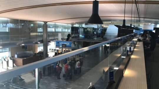 SAS Lounge Terminal A Oslo