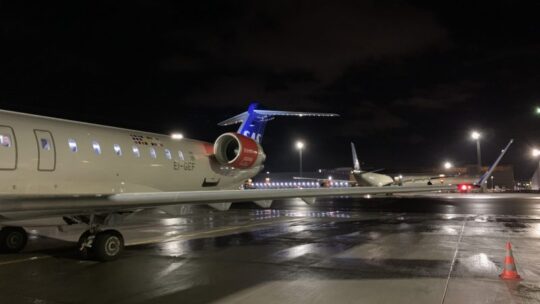 SAS CRJ900 von Kopenhagen