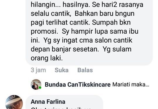 Mariati di CanTik Salon Bali