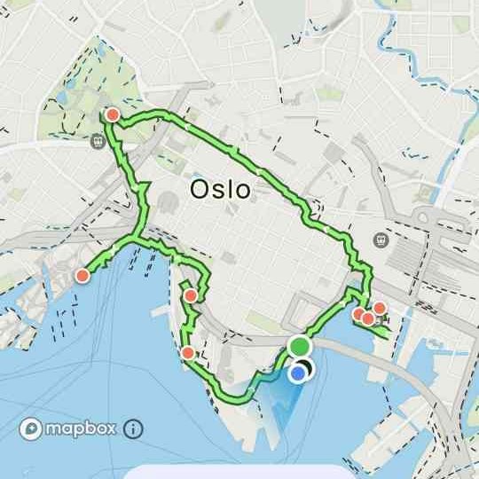 Mein Stadtrundgang beim Landausflug in Oslo