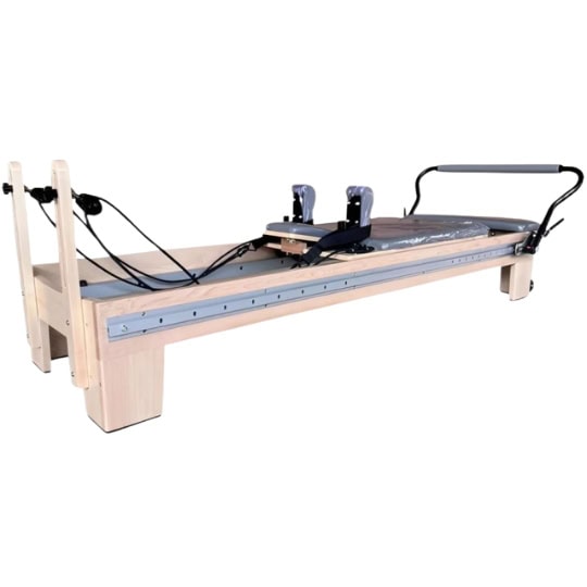 reformer de recorrido completo en madera de arce